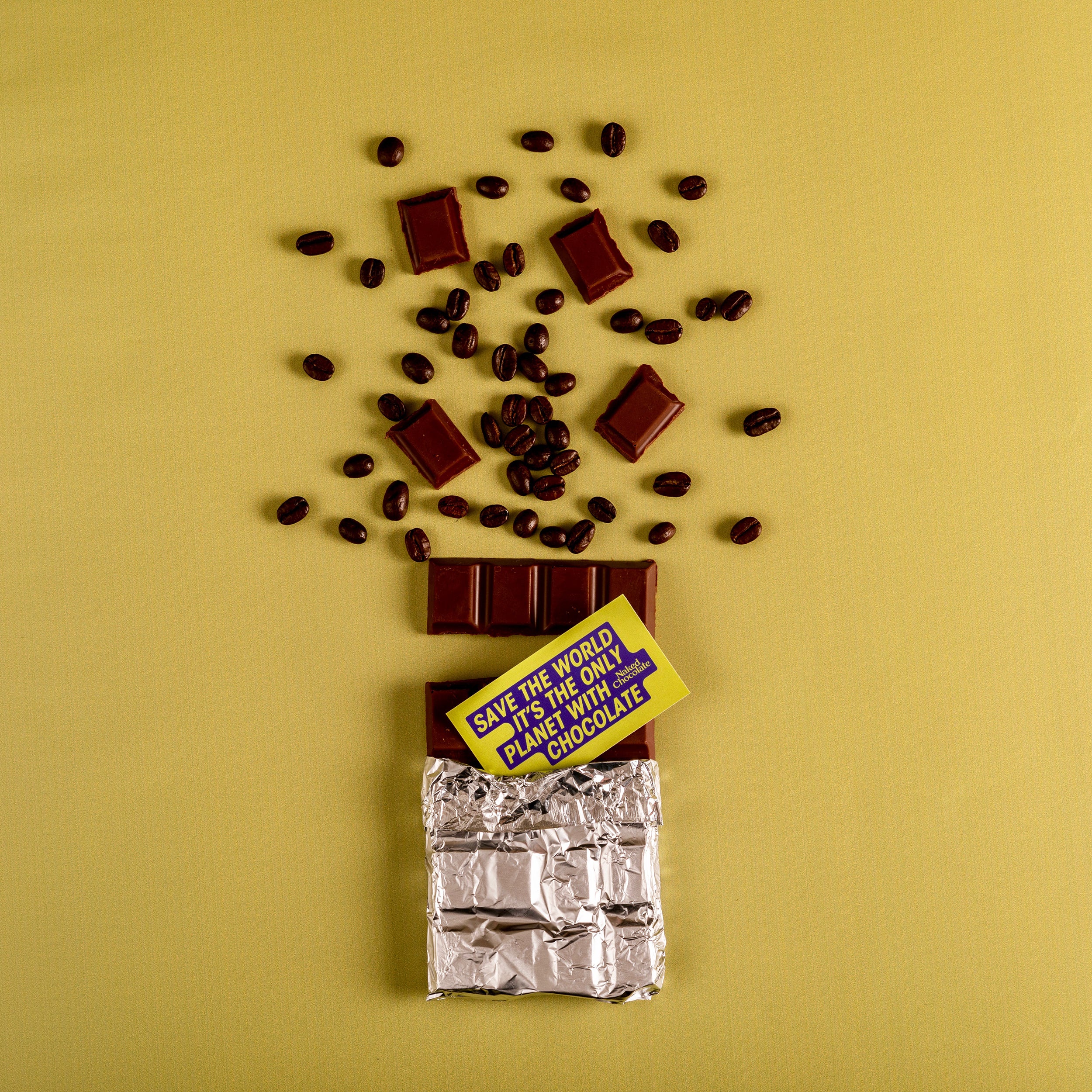 Packaging of Naked Choco